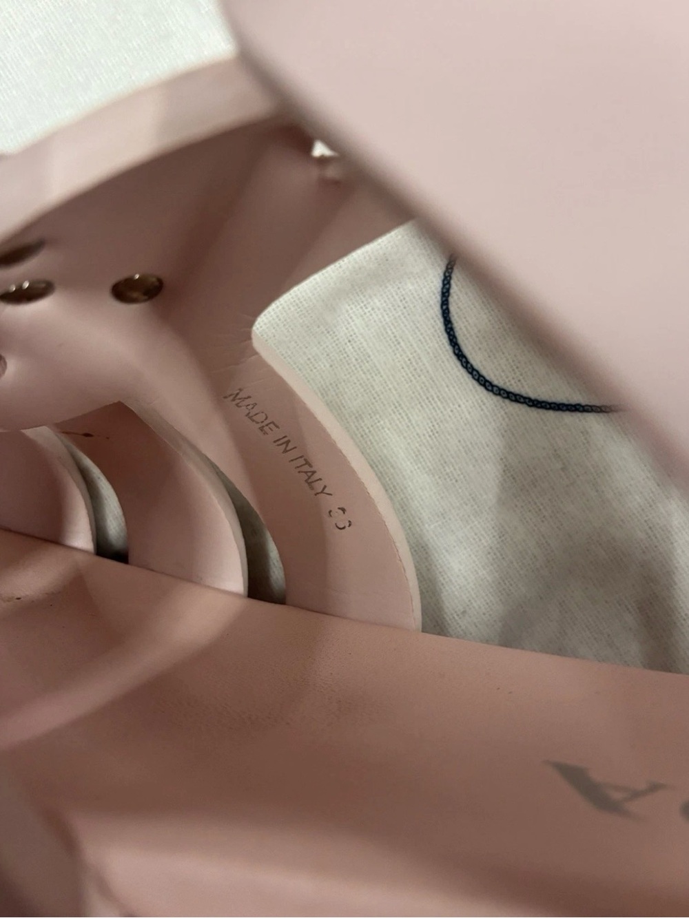 Prada Pastel Pink Caged Platform Sandals - Picture 4 of 5